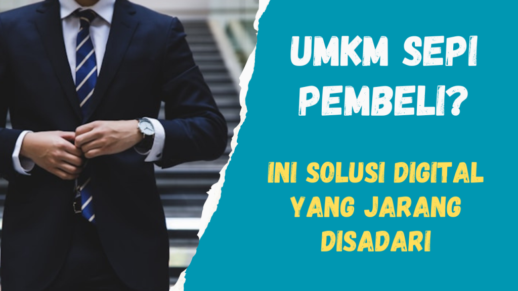 umkm sepi pembeli